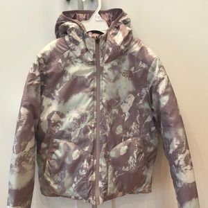 Girls  Reversible North Face coat